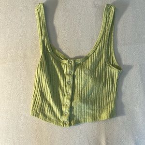 Light Green PacCares Tank Top